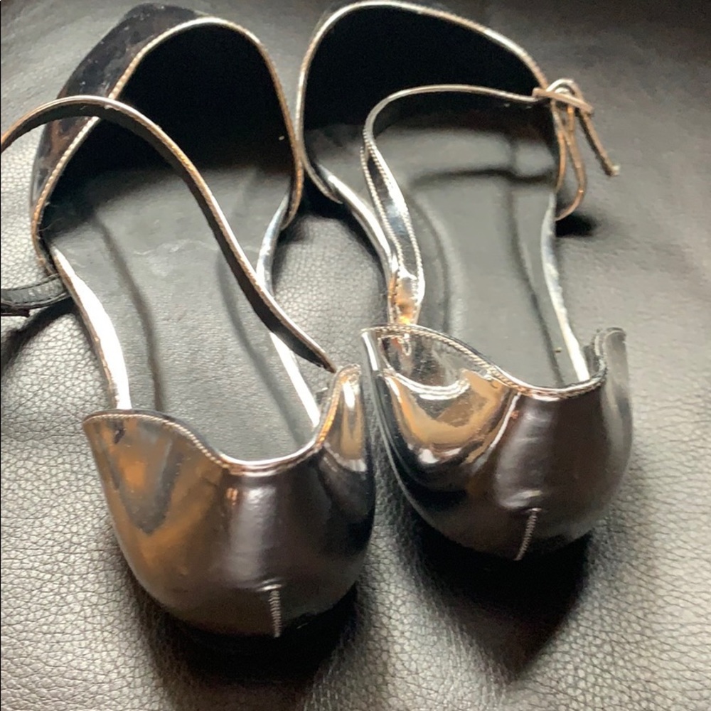 ASOS sliver flats - Picture 6 of 8